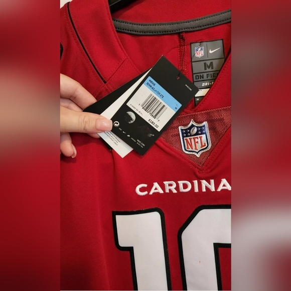 MENS M - NFL ARIZONA CARDINALS #10 HOPKINS JERSEY - NWT - Picture 8 of 12
